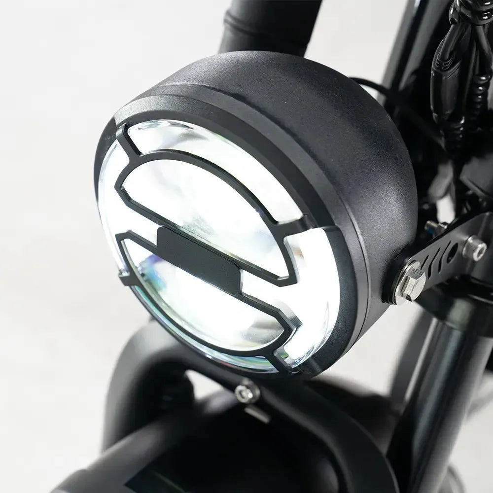 OUXI C80 - Fatbike - Zwart