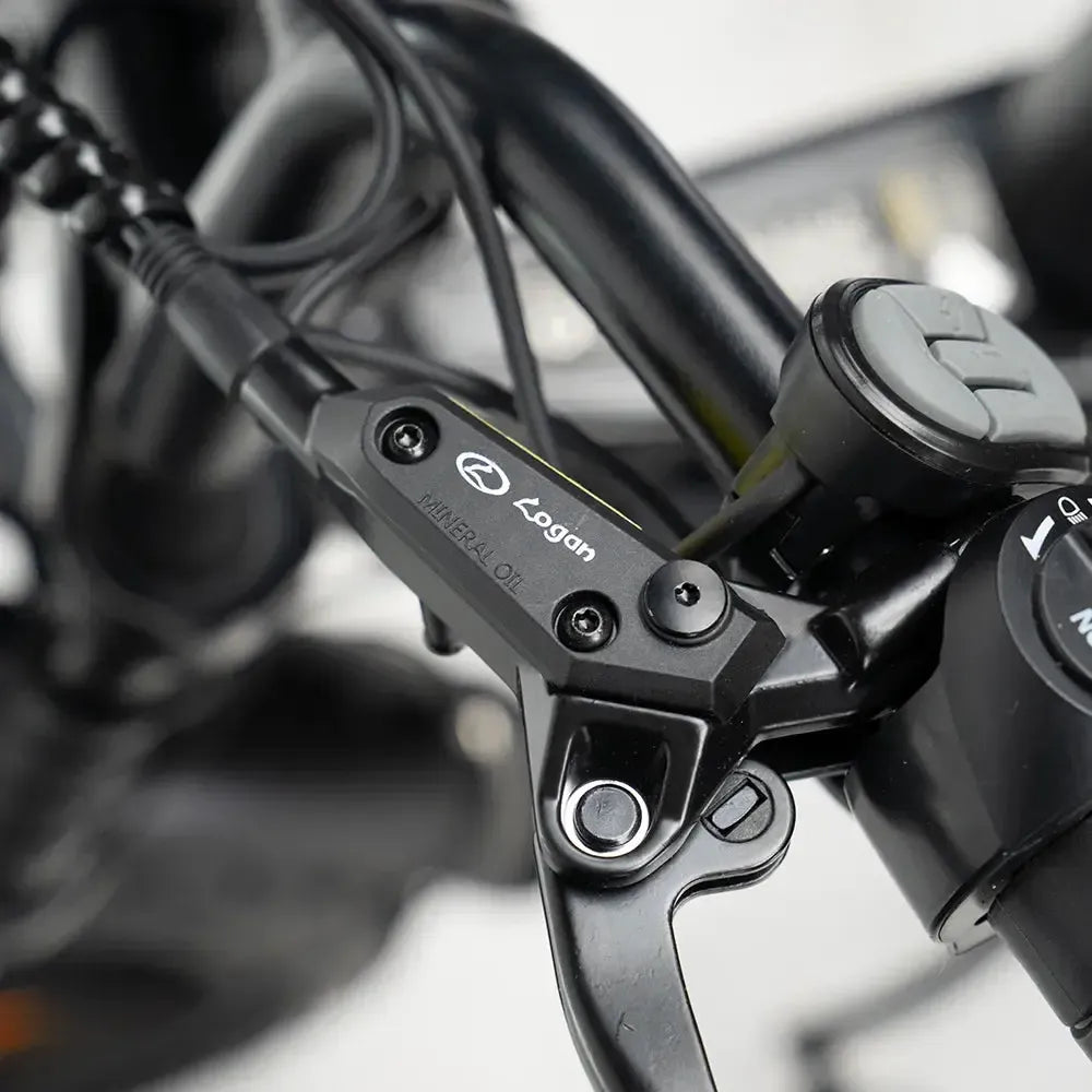 OUXI C80 - Fatbike - Zwart