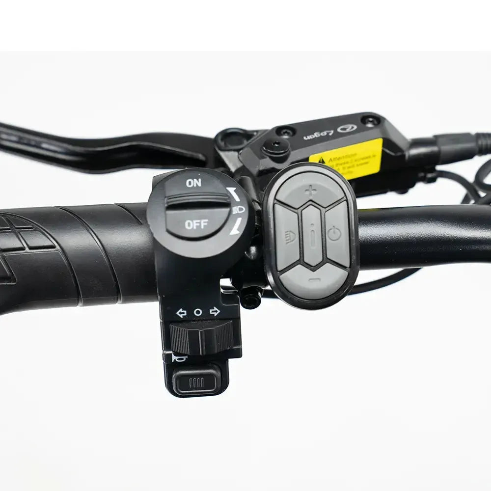 OUXI C80 - Fatbike - Zwart 2025