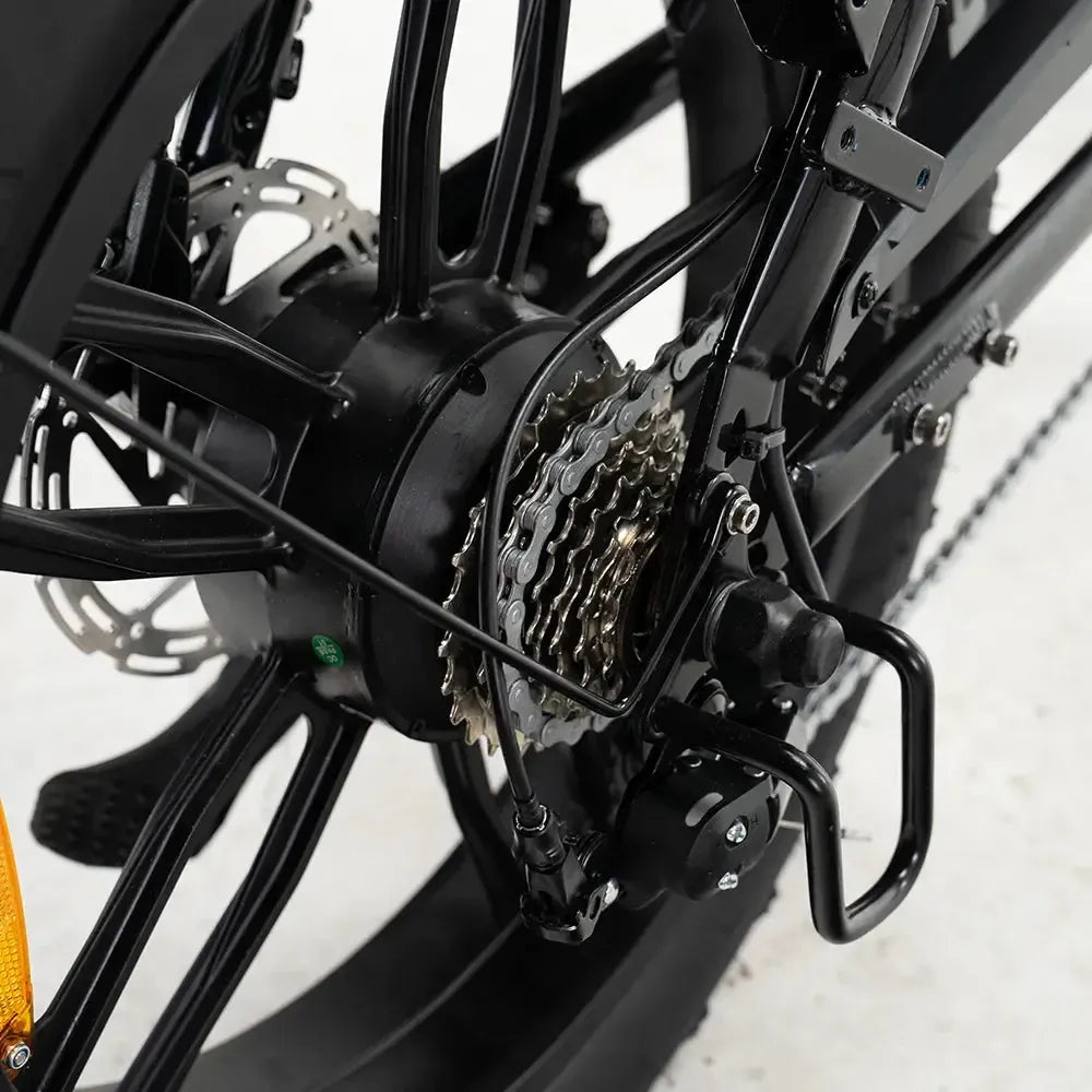 OUXI C80 - Fatbike - Zwart 2025