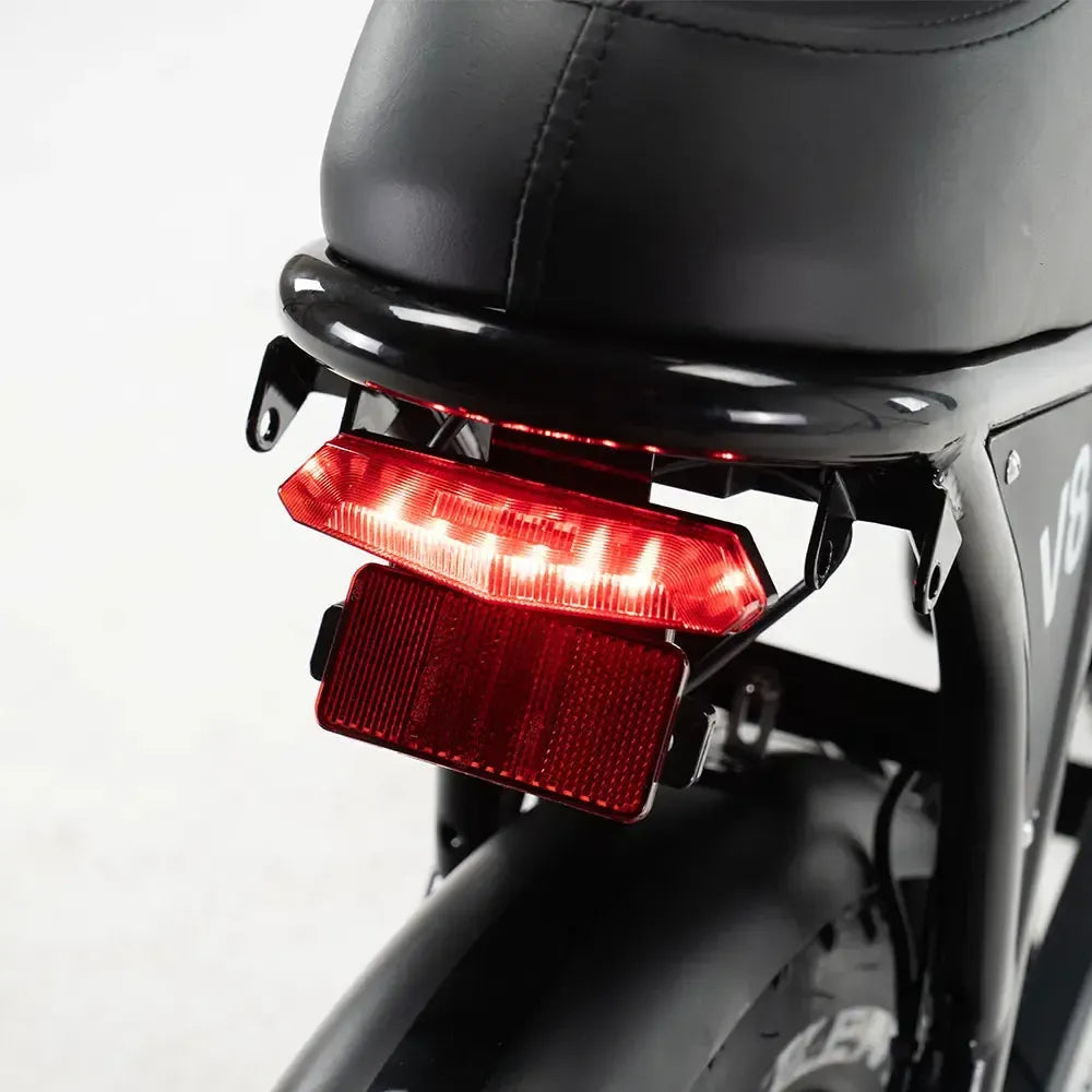 OUXI C80 - Fatbike - Zwart 2025