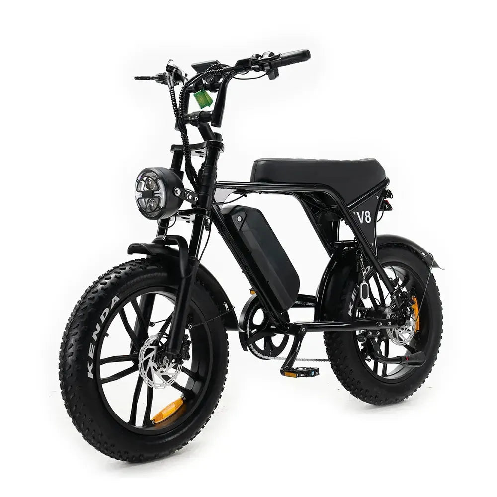 OUXI C80 - Fatbike - Zwart 2025