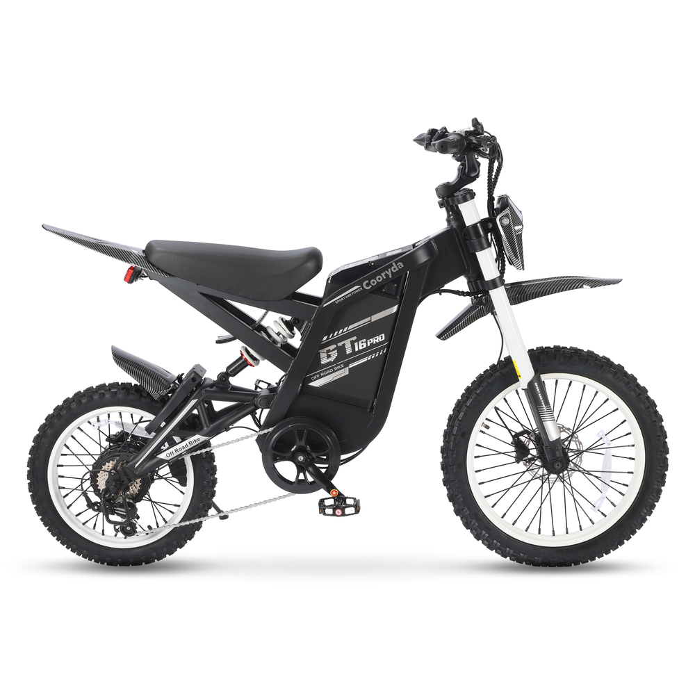 OUXI GT16 Pro - Wit - zijaanzicht