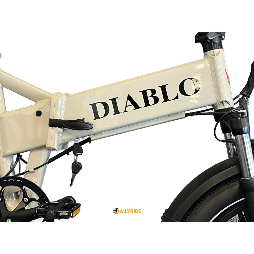 Diablo Storm - Fatbike - Electrische vouwfiets - Fashion Grey