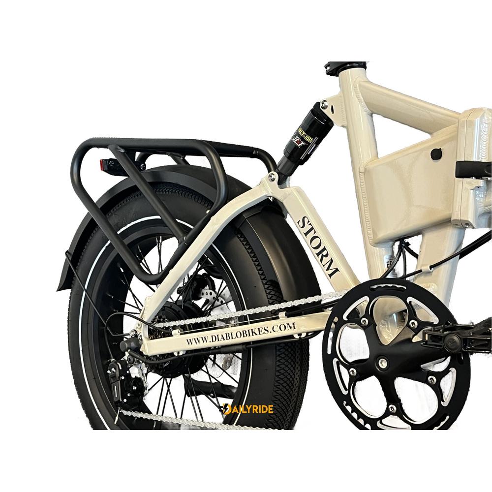 Diablo Storm - Fatbike - Electrische vouwfiets - Fashion Grey