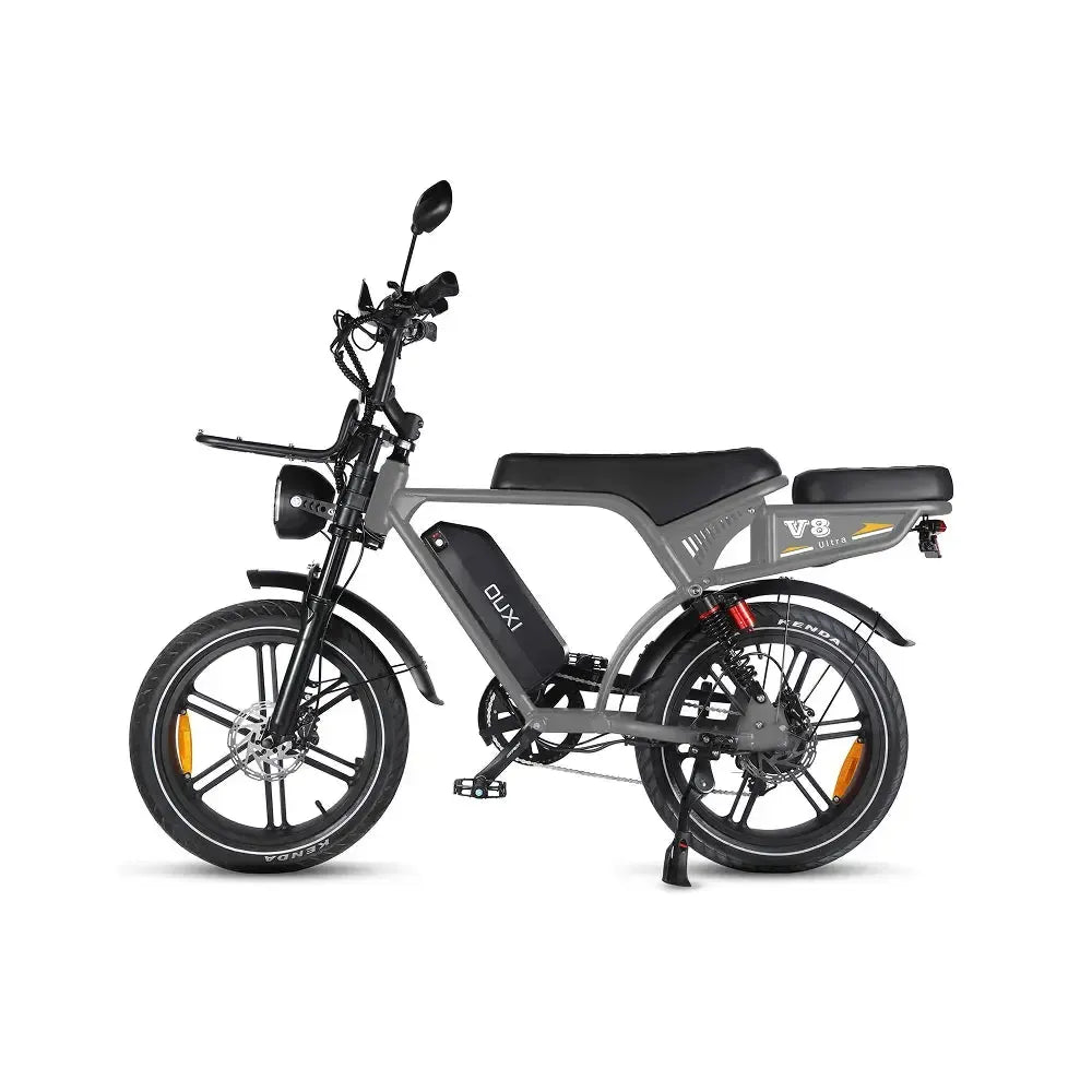 Ouxi V8 Ultra - Grijs - Bruin Zadel