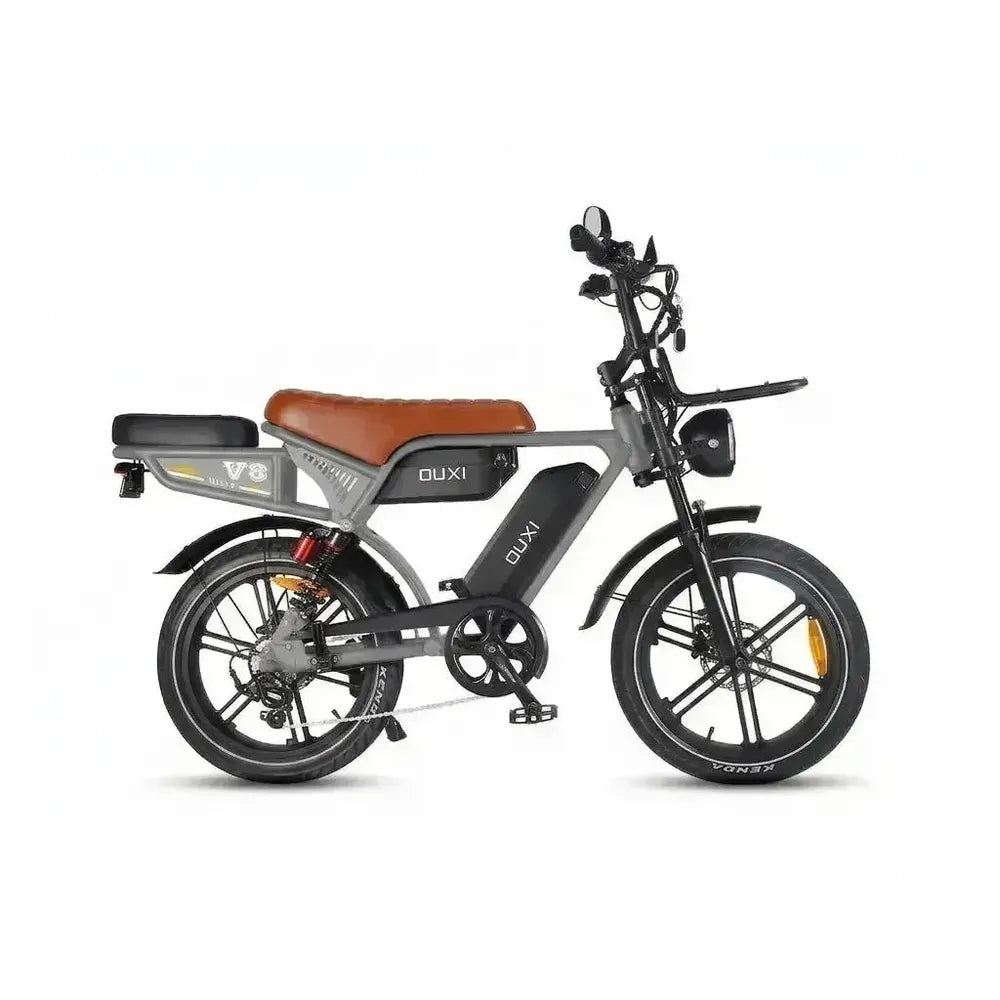 Ouxi V8 Ultra Max - Grijs - Bruin Zadel