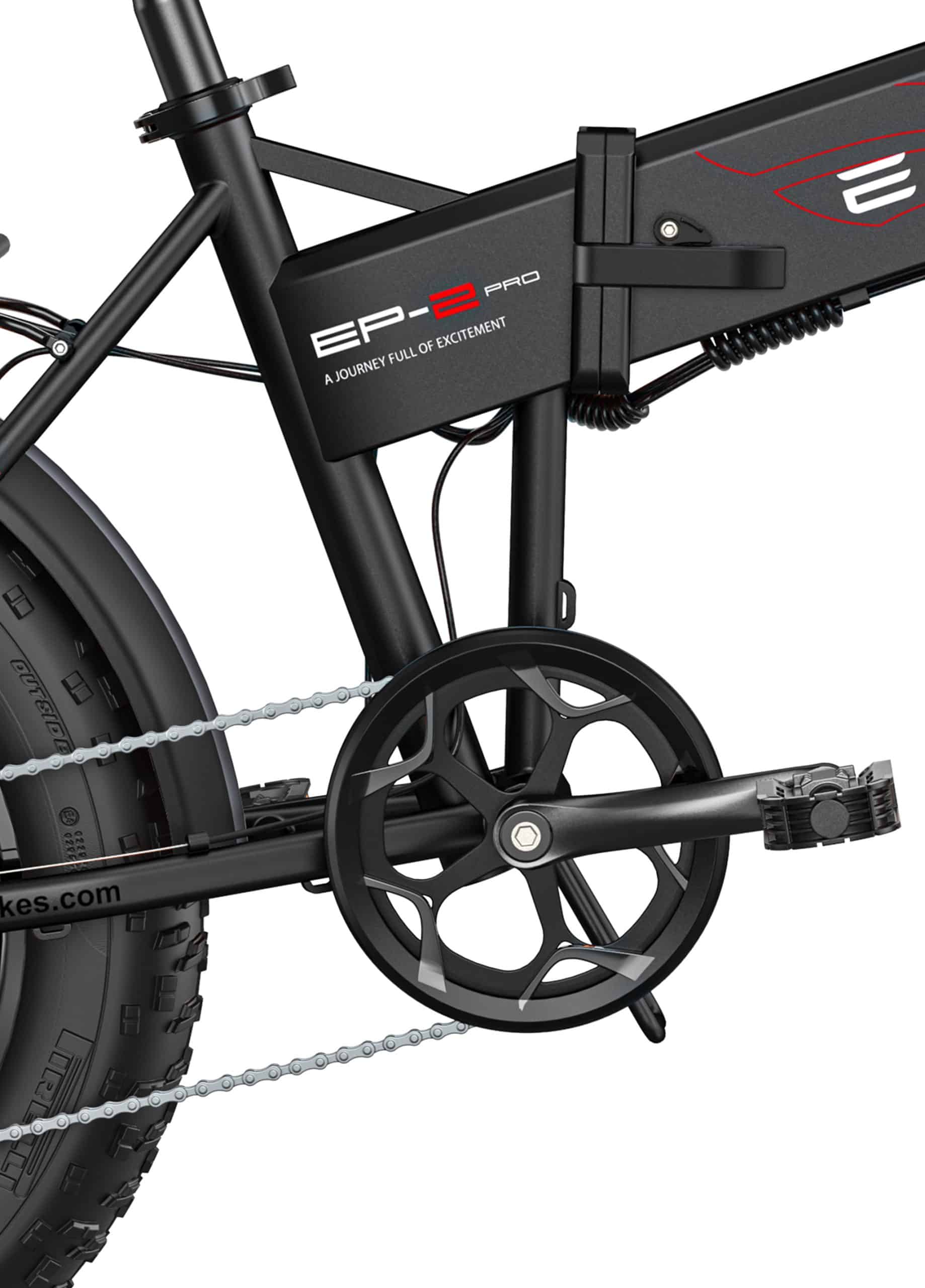 ENGWE EP 2 Pro - Elektrische Vouwfiets - Zwart