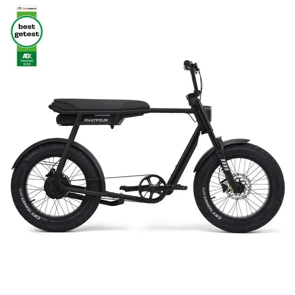 Phatfour FLX+ - Fatbike - Zwart