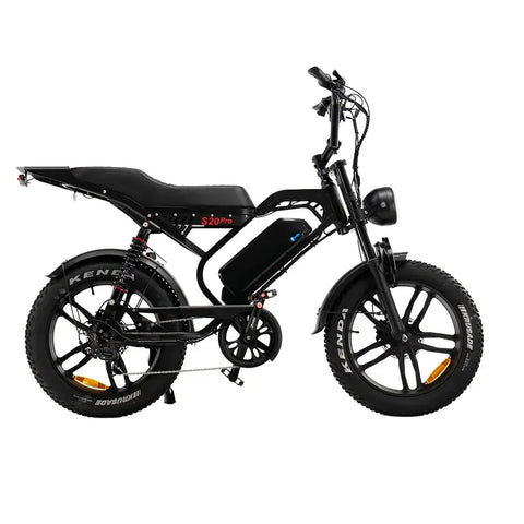 S20 Pro - Fatbike - Zwart