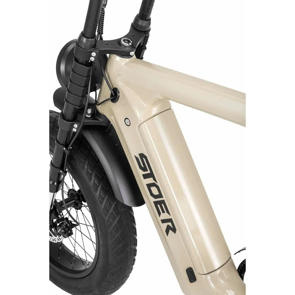 STOER Bikes Urban X - Fatbike - Taupe