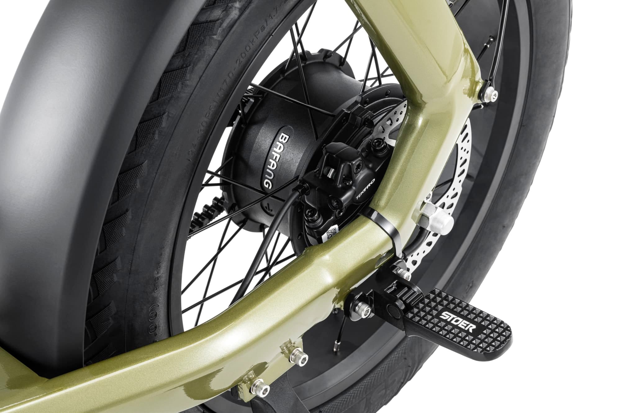 STOER Bikes Urban X - Fatbike - Groen