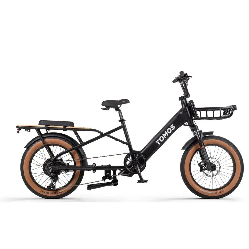 Tomos E-Cargo - Longtail - Zwart