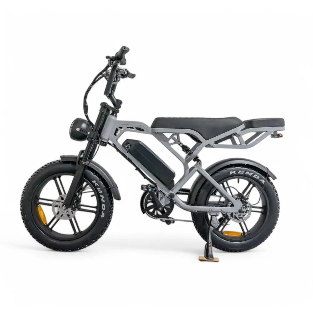 V20 Pro 5.0 Grijs - Fatbike - Hydraulische remmen