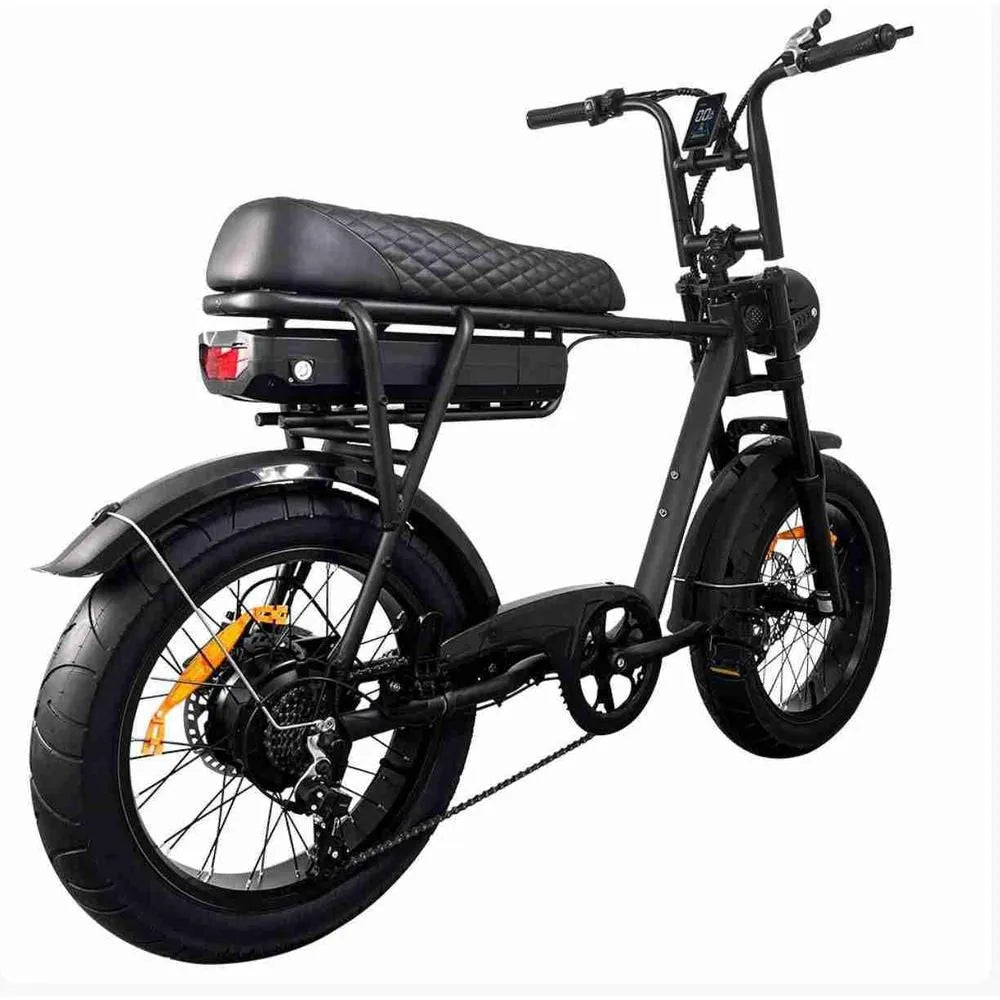 EB2 Fatbike Zwart + Alarm-systeem + Gratis montage