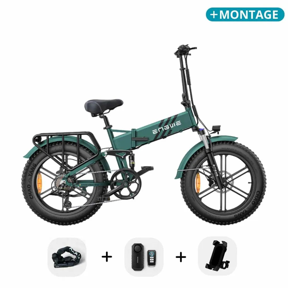 Engwe Engine Pro 2.0 - Elektrische Vouwfiets - Groen