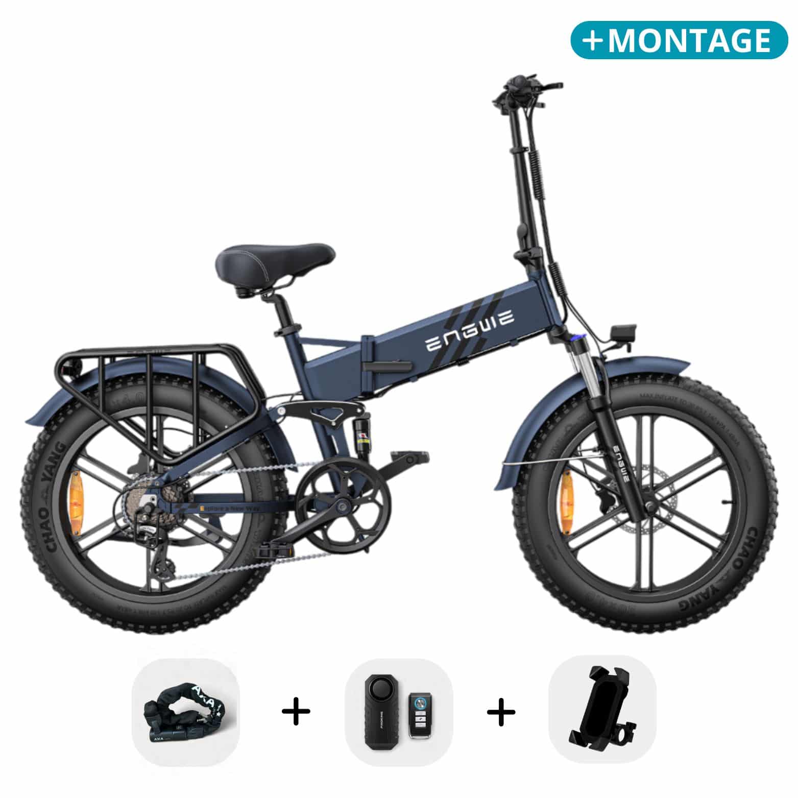Engwe Engine Pro 2.0 - Elektrische Vouwfiets - Blauw