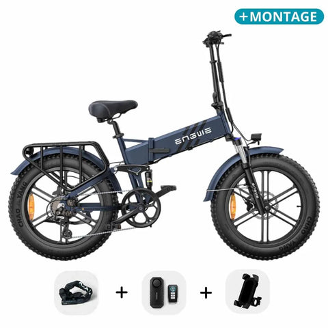 Engwe Engine Pro 2.0 - Elektrische Vouwfiets - Blauw