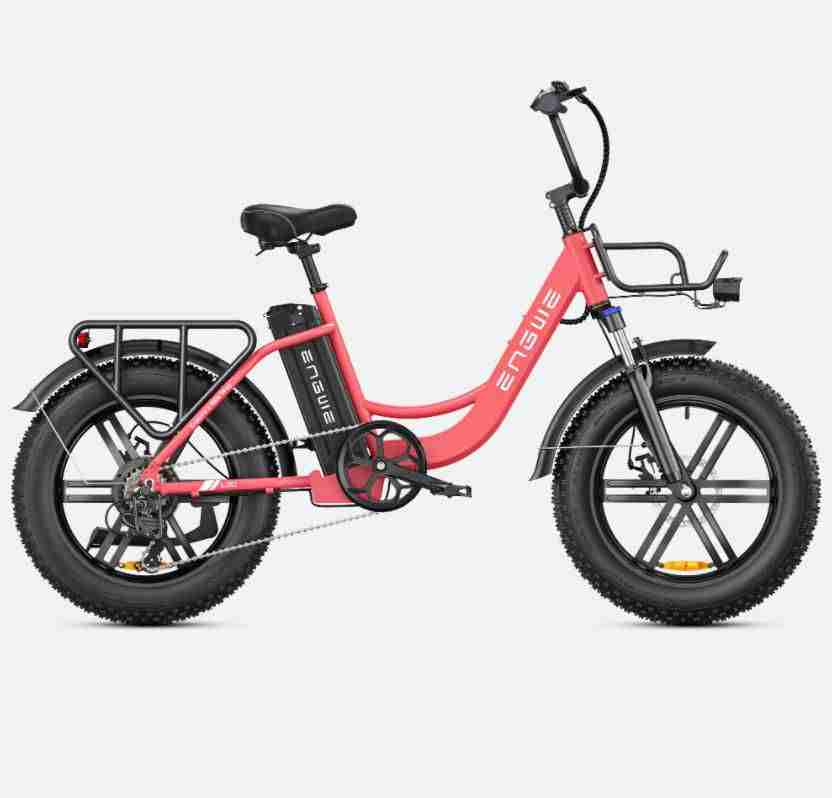 Engwe L20 - Fatbike - Zwart