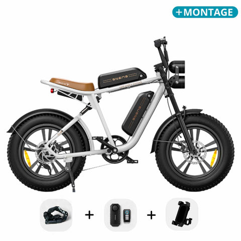 ENGWE M20 - Fatbike - Dubbele accu - Wit