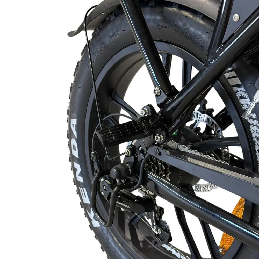 voetsteuntjes van de fatbike